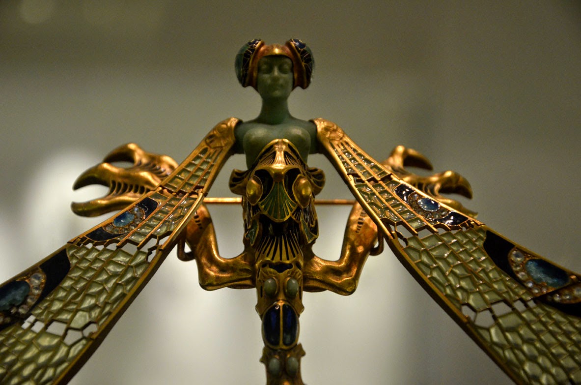 Стиль ар-нуво в украшениях 